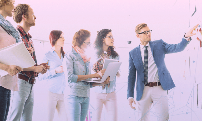 equipe de marketing digital